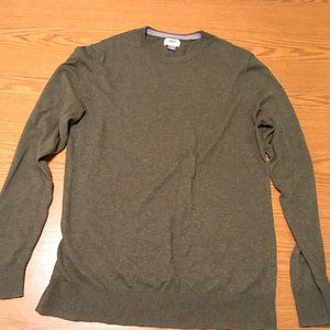 Old Navy Soft Washed Crew Neck Sweater Olive